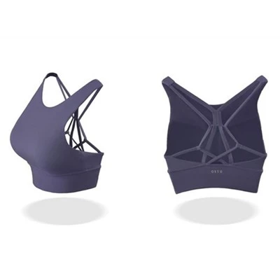 Sutiã esportivo para mulheres Criss-Cross de volta